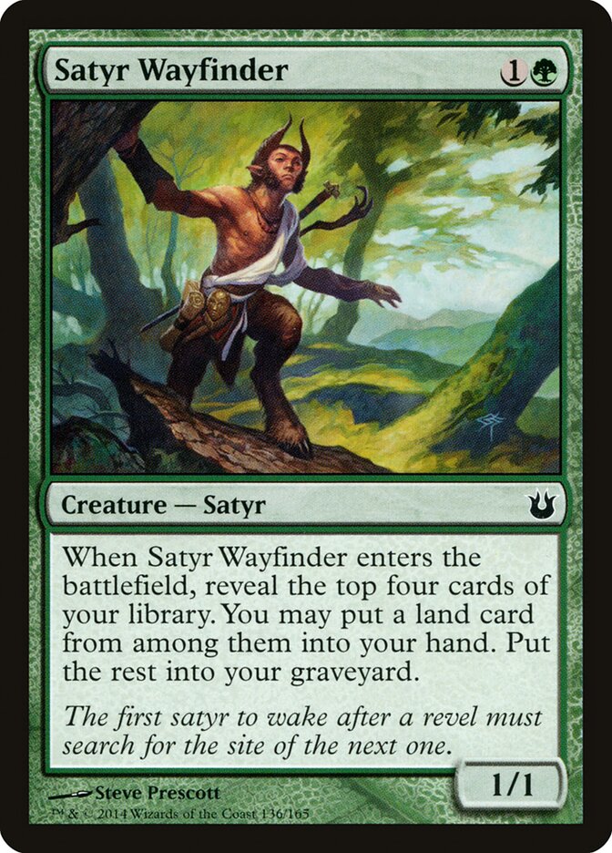 Satyr Wayfinder, Born of the Gods · 136/165
