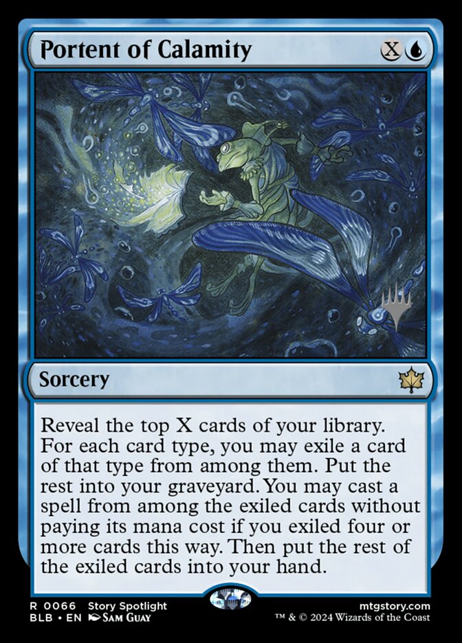 Portent of Calamity, Bloomburrow Promos · 0066