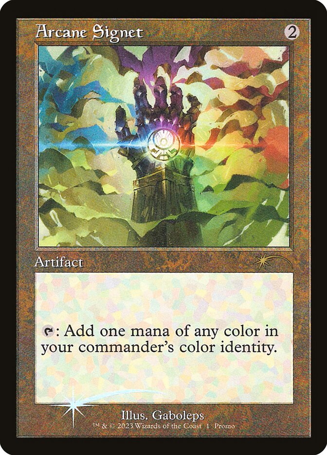 Arcane Signet, 30th Anniversary Misc Promos · 1p