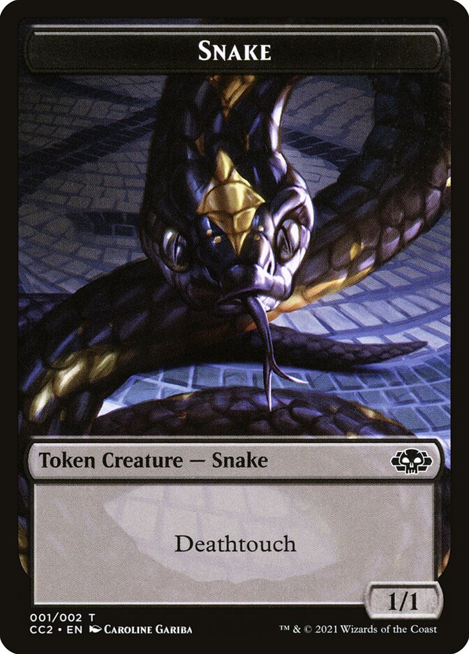 Snake // Zombie, Commander Collection: Black · 009