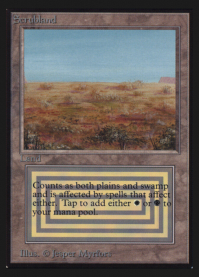 Scrubland, Intl. Collectors' Edition · 282