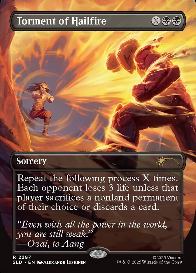 Torment of Hailfire, Secret Lair Drop · 2287