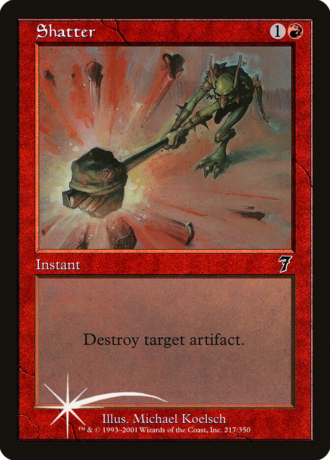 Shatter, Seventh Edition · 217-star