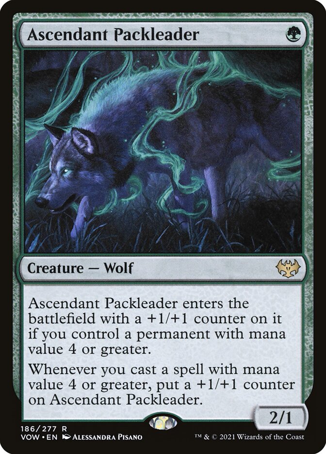 Ascendant Packleader, Innistrad: Crimson Vow · 186/277