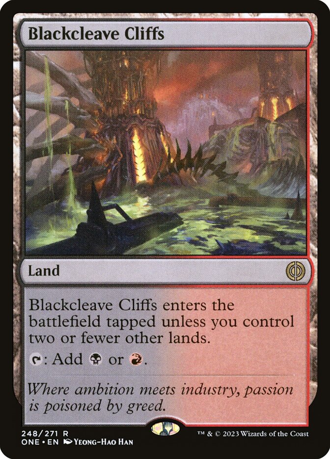 Blackcleave Cliffs, Phyrexia: All Will Be One · 248/271
