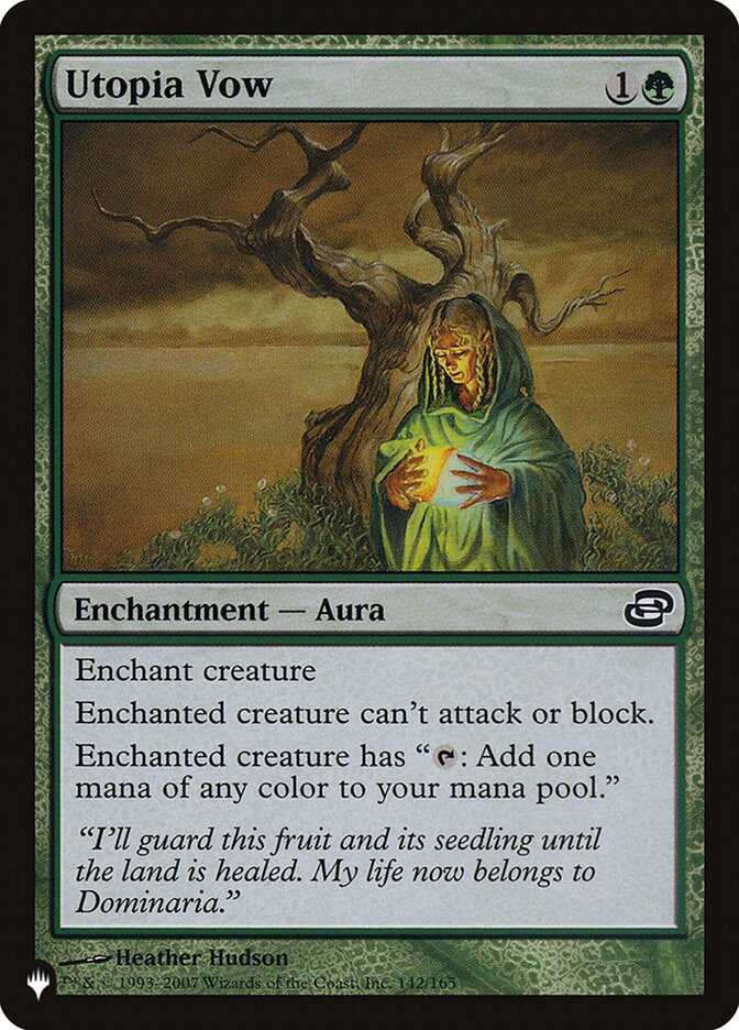 Utopia Vow, The List · plc-142