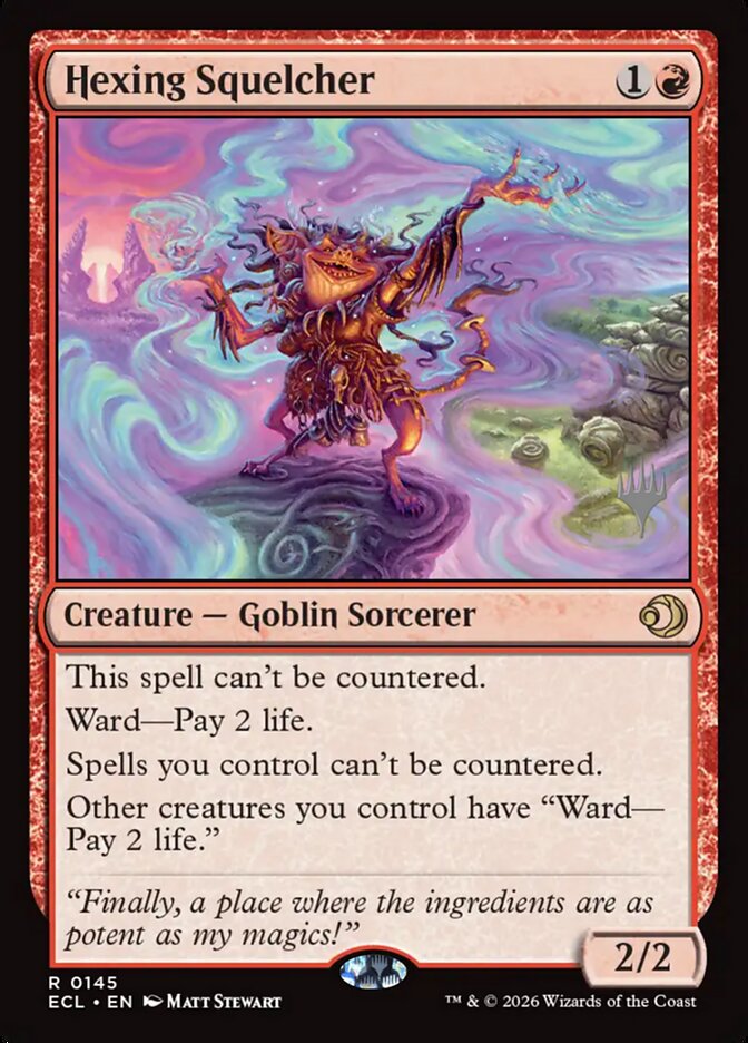 Hexing Squelcher, Lorwyn Eclipsed Promos · 0145