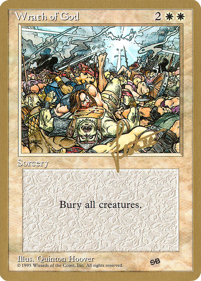 Wrath of God, Pro Tour Collector Set · bl58sb