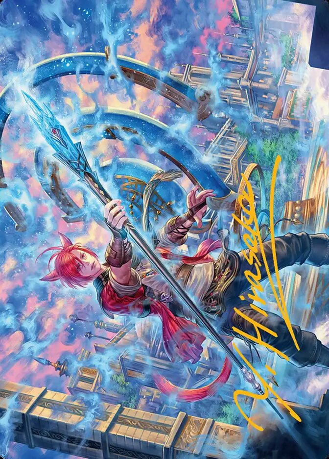 G'raha Tia, Scion Reborn // G'raha Tia, Scion Reborn, Final Fantasy Art Series · 0019