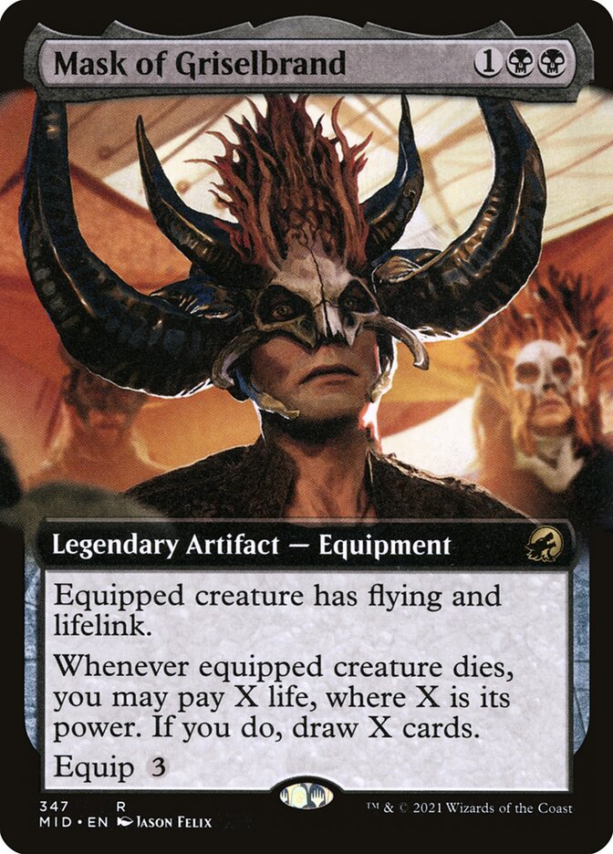 Mask of Griselbrand, Innistrad: Midnight Hunt · 347