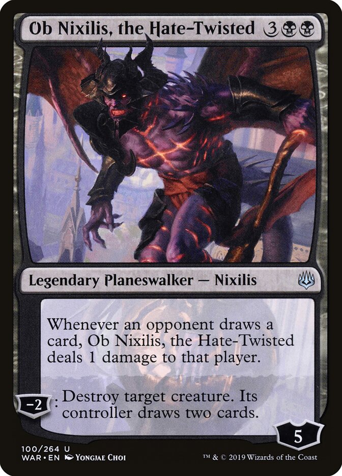 Ob Nixilis, the Hate-Twisted, War of the Spark · 100/264