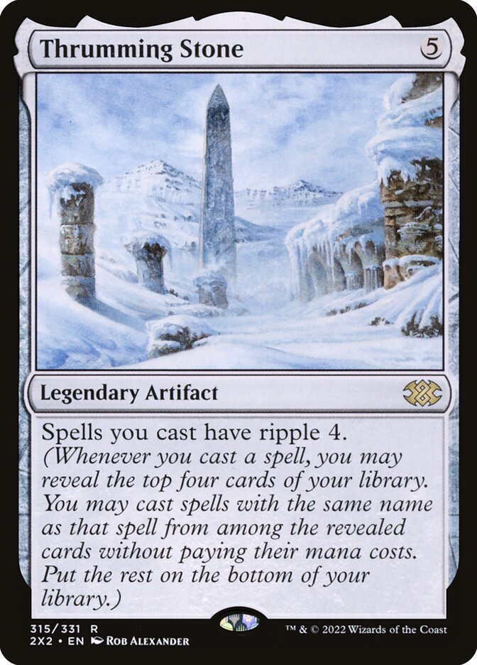 Thrumming Stone, Double Masters 2022 · 315/331