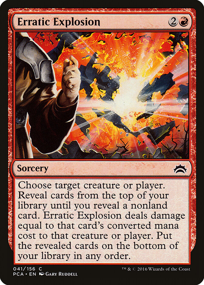 Erratic Explosion, Planechase Anthology · 041/156