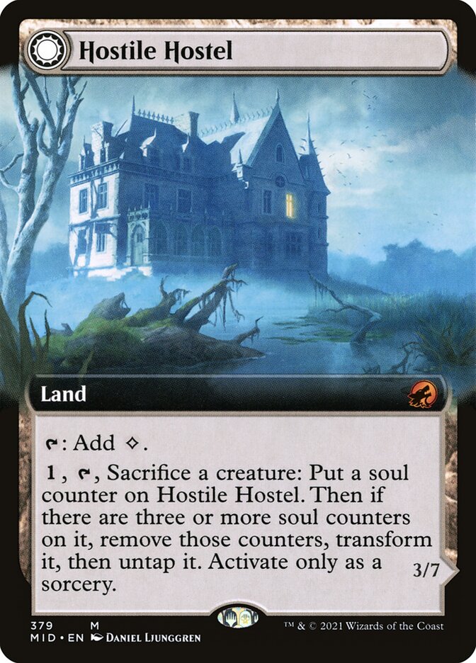 Hostile Hostel // Creeping Inn, Innistrad: Midnight Hunt · 379