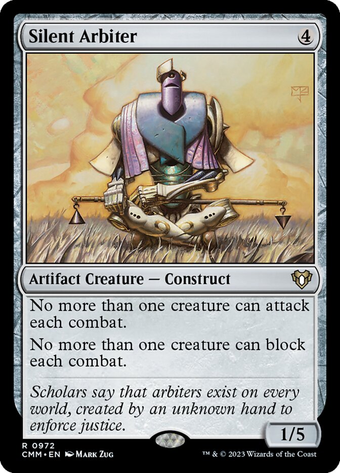 Silent Arbiter, Commander Masters · 0972