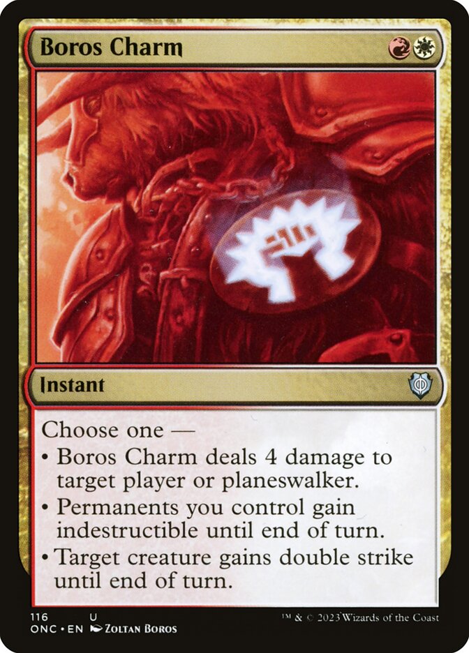 Boros Charm, Phyrexia: All Will Be One Commander · 116