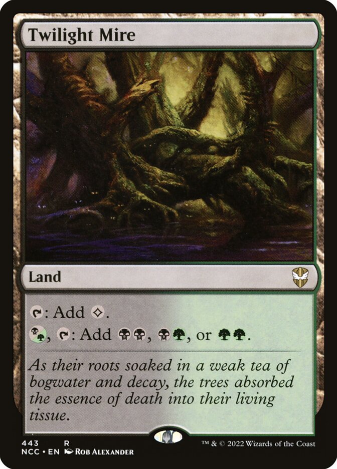 Twilight Mire, New Capenna Commander · 443