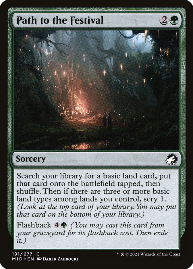 Path to the Festival, Innistrad: Midnight Hunt · 191/277