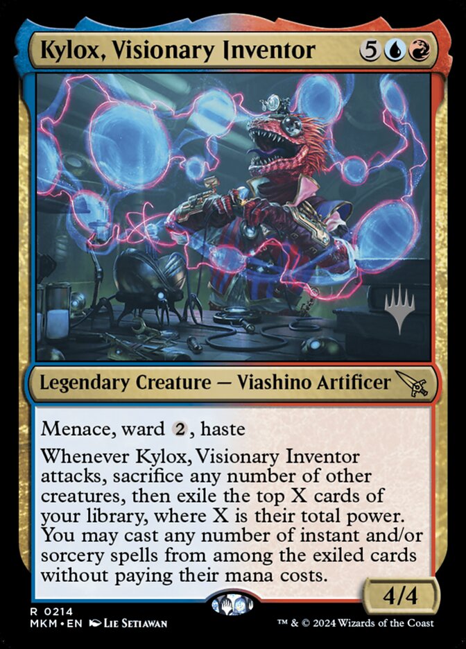 Kylox, Visionary Inventor, Murders at Karlov Manor Promos · 0214