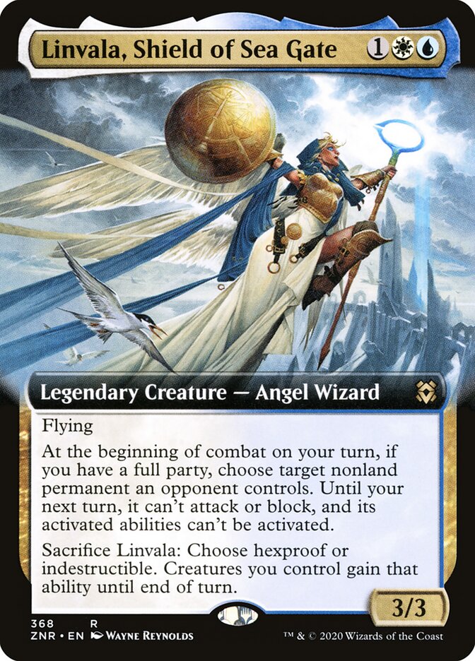Linvala, Shield of Sea Gate, Zendikar Rising · 368