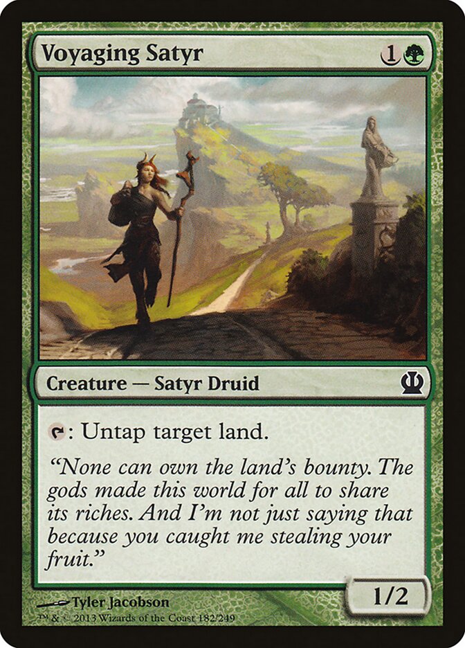 Voyaging Satyr, Theros · 182/249