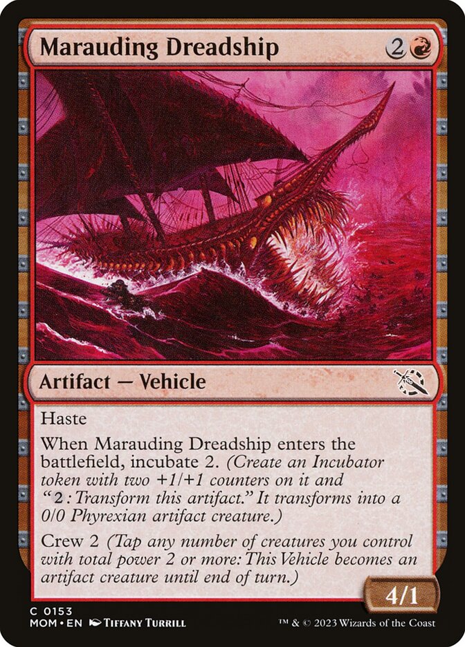 Marauding Dreadship, March of the Machine · 0153