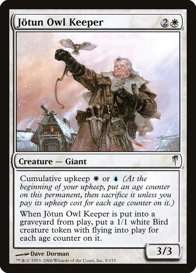 Jötun Owl Keeper, Coldsnap · 9/155