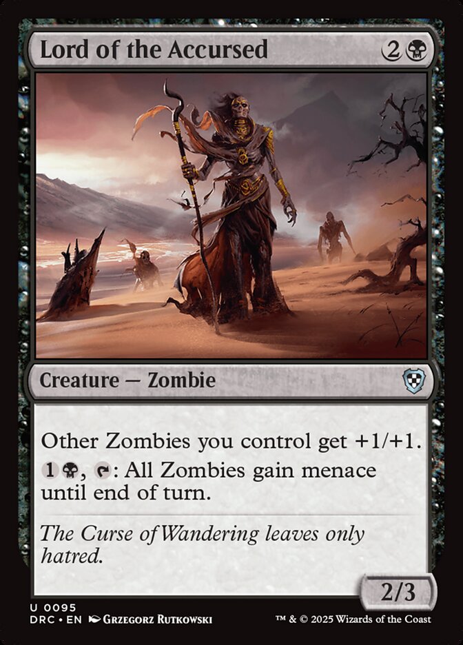 Lord of the Accursed, Aetherdrift Commander · 0095