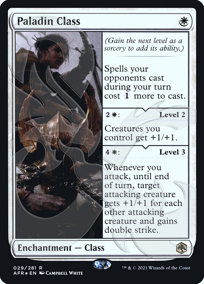 Paladin Class, Adventures in the Forgotten Realms Promos · 29a