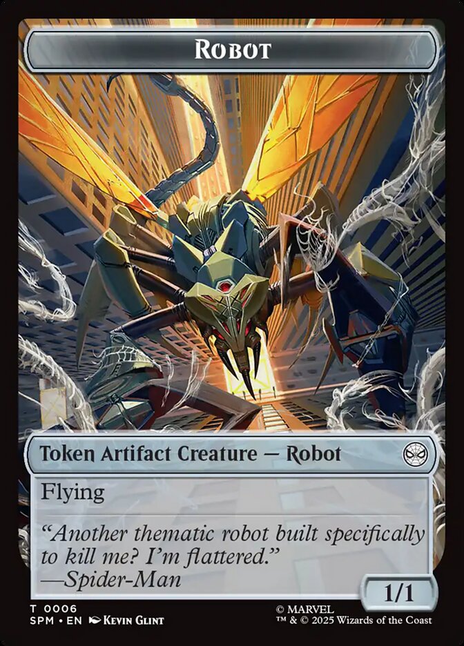 Robot, Marvel's Spider-Man Tokens · 0006