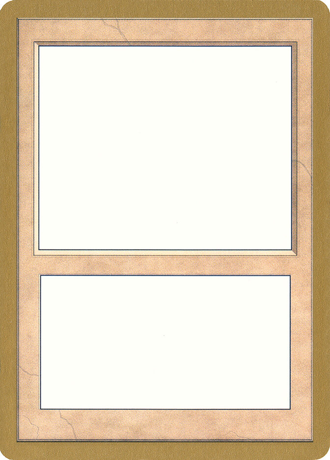 Blank Card, World Championship Decks 1999 · 00b