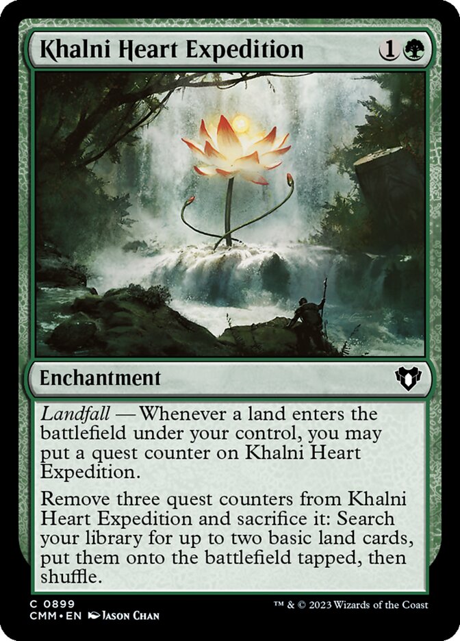 Khalni Heart Expedition, Commander Masters · 0899