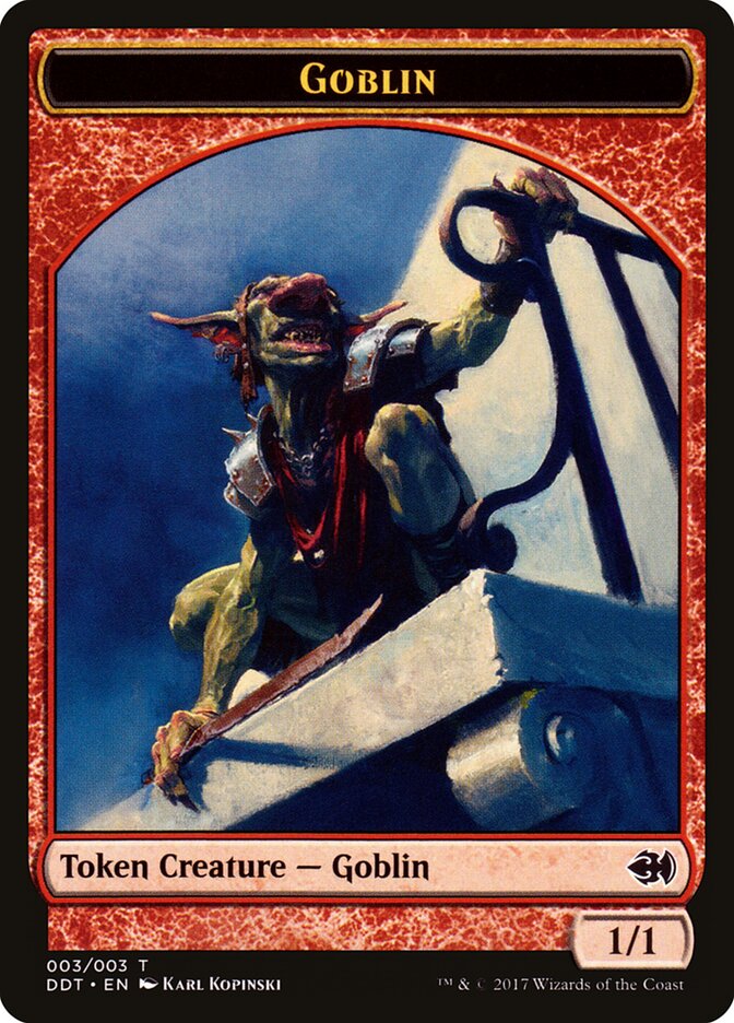 Goblin, Duel Decks: Merfolk vs. Goblins Tokens · 003