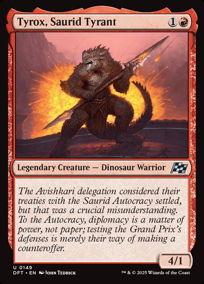 Tyrox, Saurid Tyrant, Aetherdrift · 0149