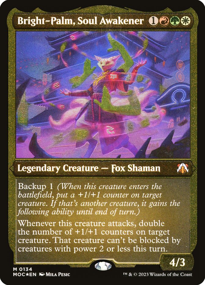 Bright-Palm, Soul Awakener, March of the Machine Commander · 0134
