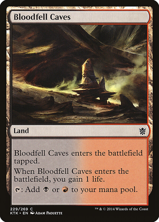 Bloodfell Caves, Khans of Tarkir · 229/269