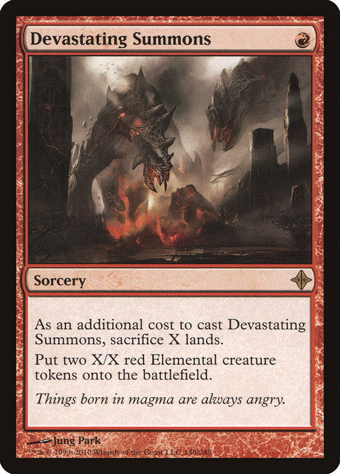Devastating Summons, Rise of the Eldrazi · 140/248