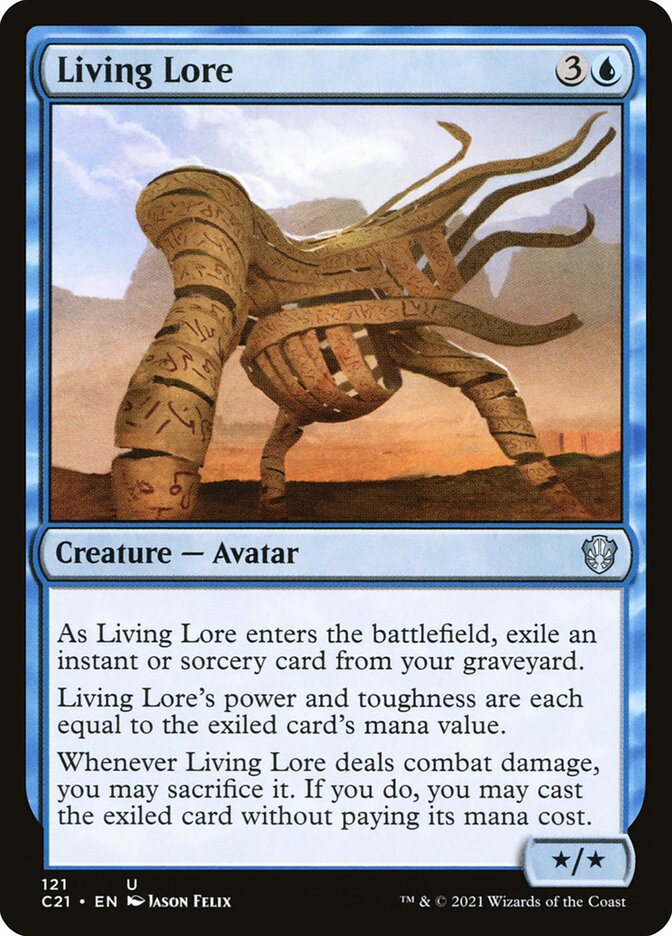 Living Lore, Commander 2021 · 121