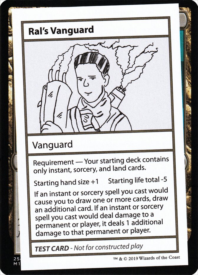 Ral's Vanguard, Mystery Booster Playtest Cards 2021 · 001/121