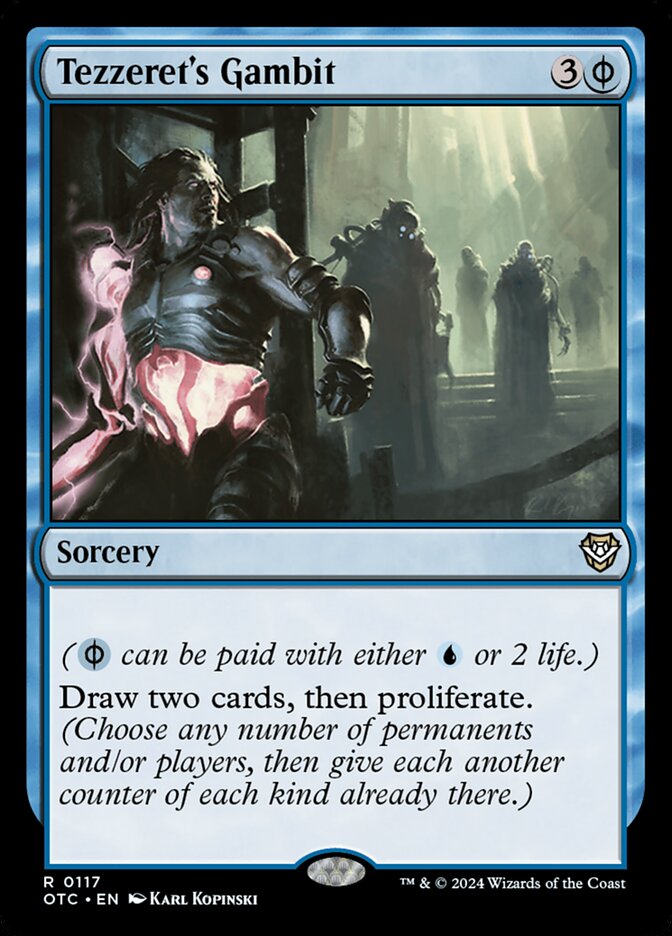 Tezzeret's Gambit, Outlaws of Thunder Junction Commander · 0117