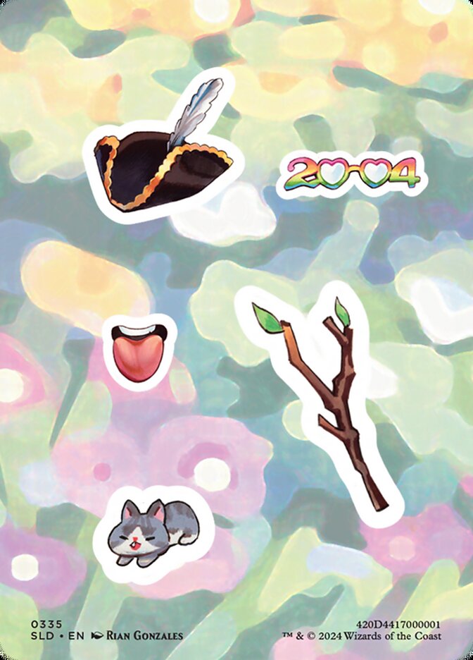Sticker sheet, Secret Lair Drop · 335