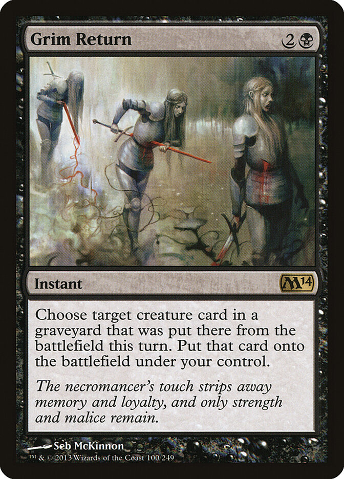 Grim Return, Magic 2014 · 100/249