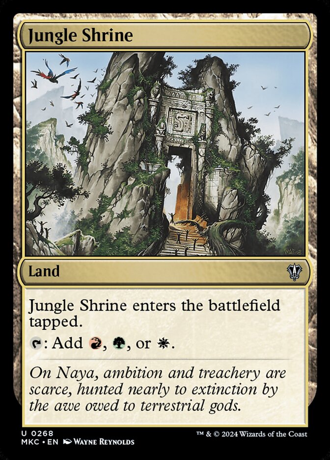 Jungle Shrine, Murders at Karlov Manor Commander · 0268