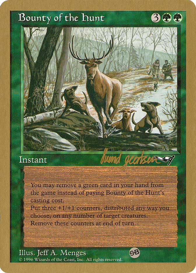Bounty of the Hunt, World Championship Decks 1997 · sg85sb