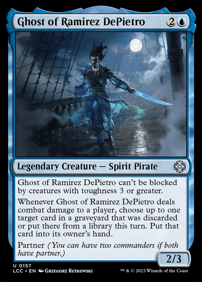 Ghost of Ramirez DePietro, The Lost Caverns of Ixalan Commander · 0157