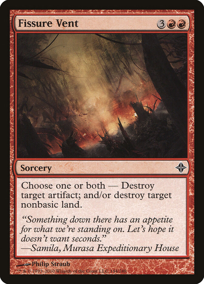 Fissure Vent, Rise of the Eldrazi · 144/248