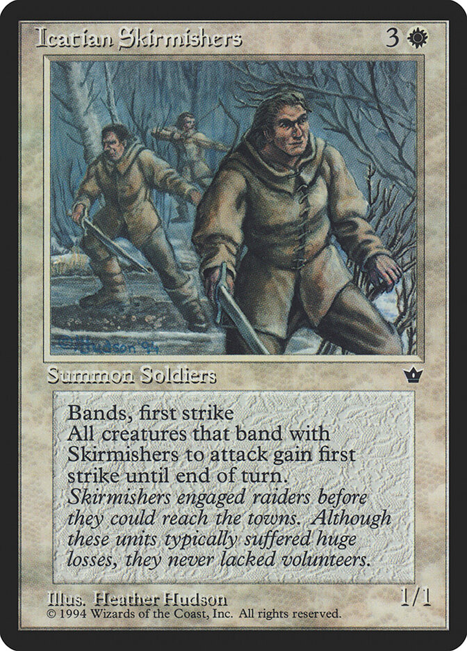 Icatian Skirmishers, Fallen Empires · 14