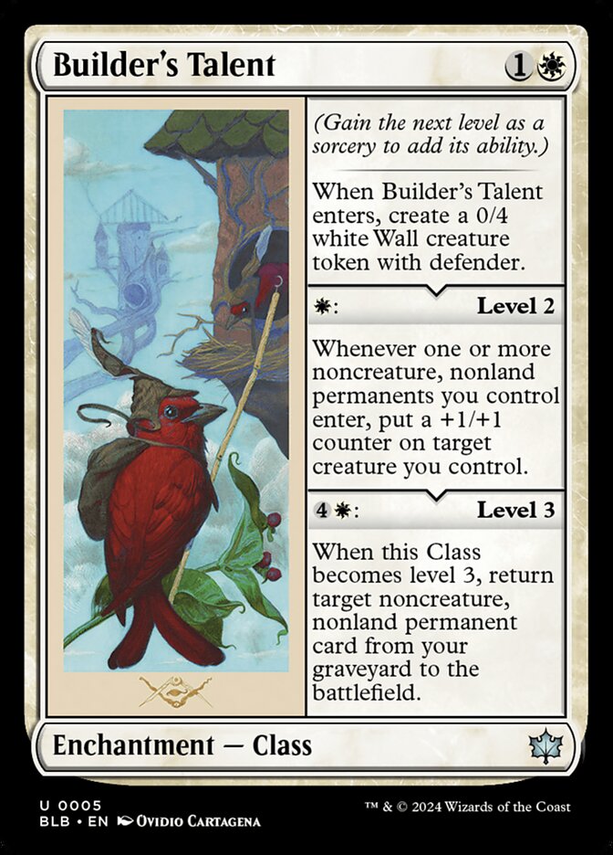 Builder's Talent, Bloomburrow · 0005