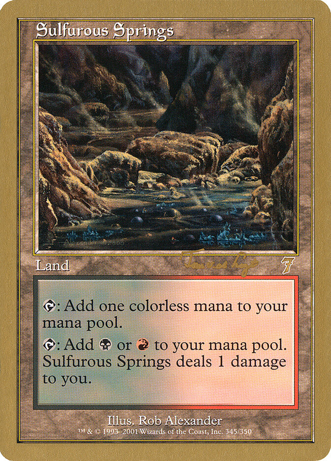 Sulfurous Springs, World Championship Decks 2001 · tvdl345