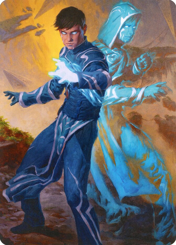 Jace, Mirror Mage // Jace, Mirror Mage, Zendikar Rising Art Series · 001